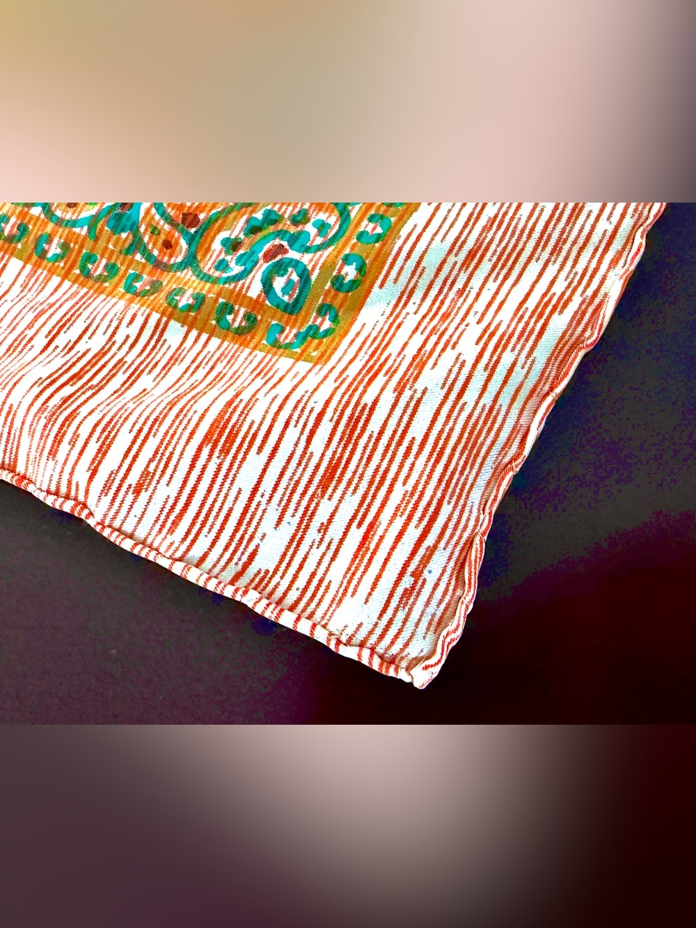 Givenchy Vintage Silk Bandana Scarf - Picture 5 of 6